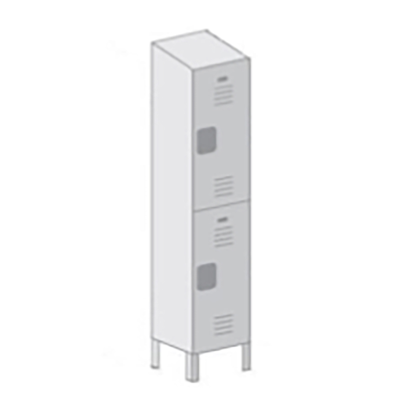 2 Tier Locker with Legs